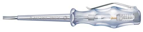 WERA Phasenprüfer 247 150-250 V AC einpolig Schneiden-B.3mm WERA