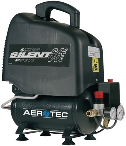 AEROTEC Kompressor Aerotec Vento Silent 6 110l/min 8bar 0,7 kW 230 V,50 Hz 6l AEROTEC