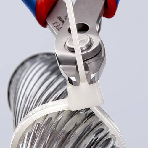 KNIPEX Elektronikseitenschneider Super-Knips® INOX L.140mm Facette nein pol.