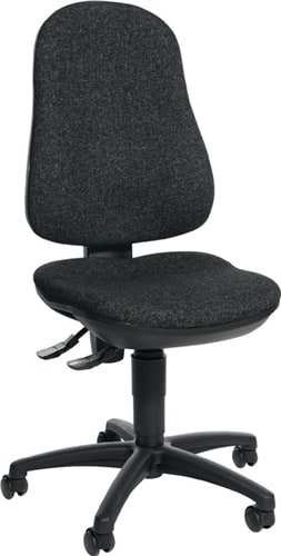 TOPSTAR Bürodrehstuhl m.Permanentkontakt anth.420-550mm Trgf.110kg TOPSTAR