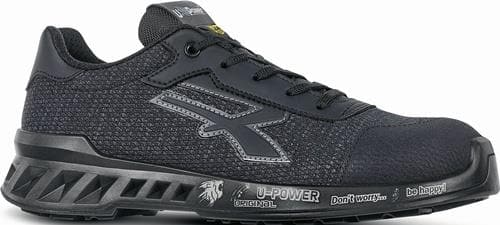 U.POWER Sicherheitsschuh SCOTT Gr.40 W.11 schwarz/grau S1PS FO SR ESD EN ISO 20345:2022