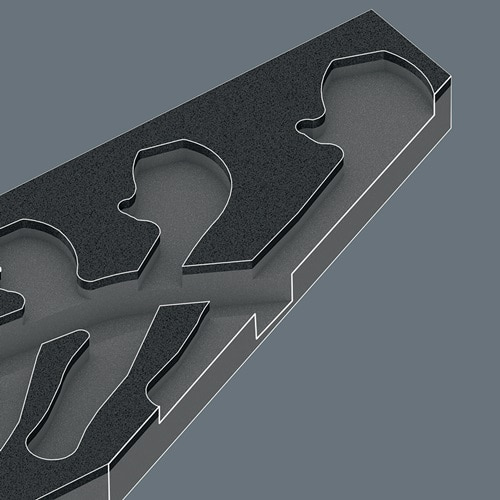 Werkzeugmodul 9732 5-tlg.WERA