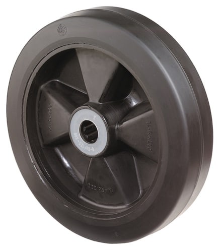 BS ROLLEN Ersatzrad D.125mm Trgf.200kg Elastikgummi schwarz