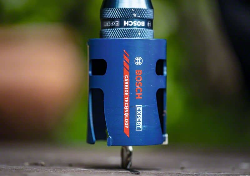 BOSCH EXPERT Construction Material Lochsäge, 127 x 60 mm. Für Dreh- und Schlagbohrer