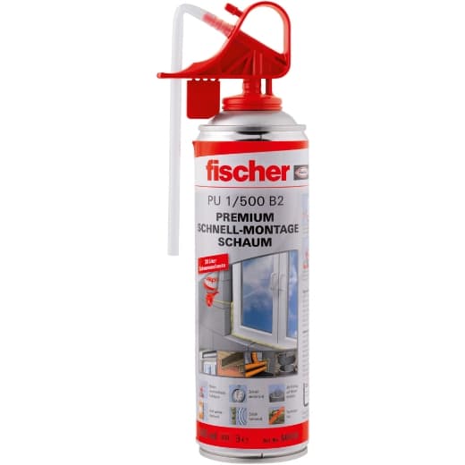 FISCHER Schnellmontage/Brunnenschaum PU Pro 500