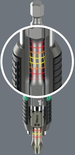 WERA Bit 855/1 BTH 1/4 Zoll PZD 3 L.25mm BiTorsion,extrahart WERA