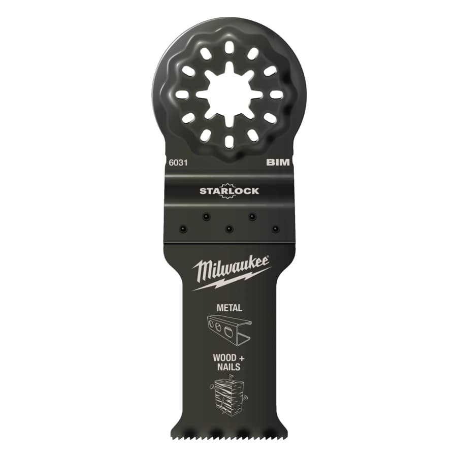 MILWAUKEE 28 x 47 mm Multitool Starlock Bi-Metall Tauchsägeblatt Multimaterial