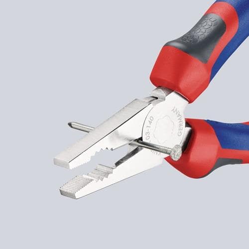 KNIPEX Kombizange L.140mm verchr.Comfort-Griff KNIPEX