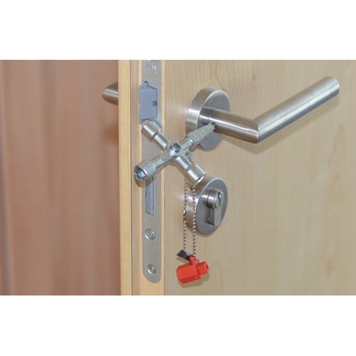 SCHUEBO Schaltschrankschlüssel 820 M03 13 Funktionen m.Bitadapter SCHUEBO