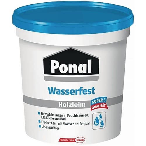 PONAL Holzleim Wasserfest/Super 3 5kg EN 204: D3 Eimer PONAL