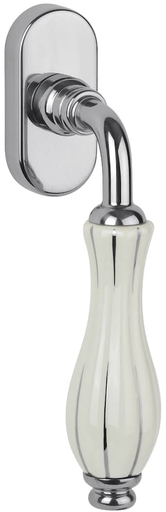 HERMAT Fenstergriff LADY 1048, Materialkombination
