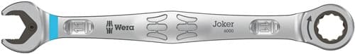 WERA Maulringratschenschlüssel Joker SW11mm L.165mm CV-Molybdän nickel-chrom-besch.