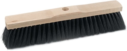 Saalbesen Qualitätsmischung L.500mm m.Stielloch Sattelholz