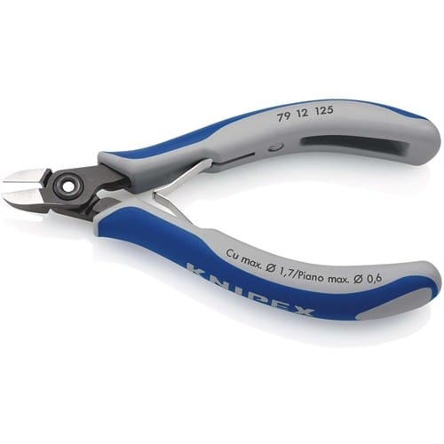 KNIPEX Präzisions-Elektronik-Seitenschneider L.125mm Facette ja,sehr kl.pol.KNIPEX