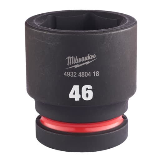 MILWAUKEE 46 x 75 mm SHOCKWAVE Schlagnuss 1" kurz