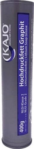 KAJO Hochdruckfett graphitiert Grease EP-G 2 400g schwarz Kartusche KAJO