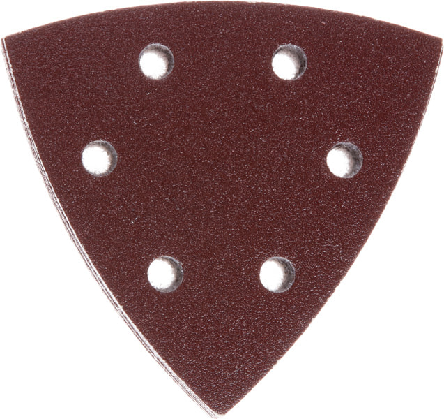 BOSCH Schleifblatt-Set für Deltaschleifer, 93 mm, 60 - 240, 6 Löcher, 25er-Pack