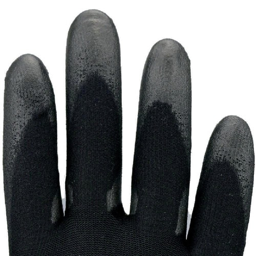 ASATEX Handschuhe Gr.8 schwarz PA m.Soft-Polyurethan ASATEX