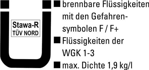 BAUER Auffangwanne Auffangvol.1000l L2650xB1300xH435mm Stahlbl.m.Gitterrost silber