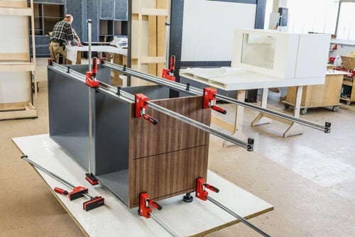 BESSEY Korpuszwinge KRE100-2K Spann-W.1000mm A.95mm Spreiz-W.min./max.255/1130mm BESSEY