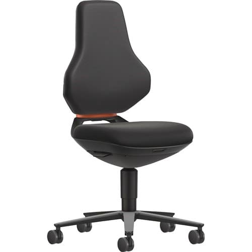 BIMOS Arbeitsdrehstuhl TEXON Rl.Supertec schwarz 450-620mm BIMOS