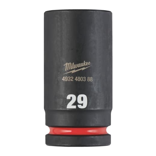 MILWAUKEE 29 x 90 mm SHOCKWAVE Schlagnuss 3/4" lang