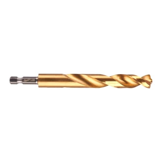 MILWAUKEE 13,0 x 130 mm SHOCKWAVE Metallbohrer HSS-G RED HEX Titan 1/4"