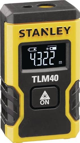 STANLEY Laserentfernungsmesser 12m ± 6mm IP 54 STANLEY