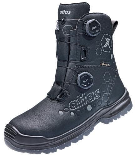 ATLAS Sicherheitsstiefel XT 1050 BOA GTX Gr.48 W.10 black/anthrazit S3 SRC EN20345