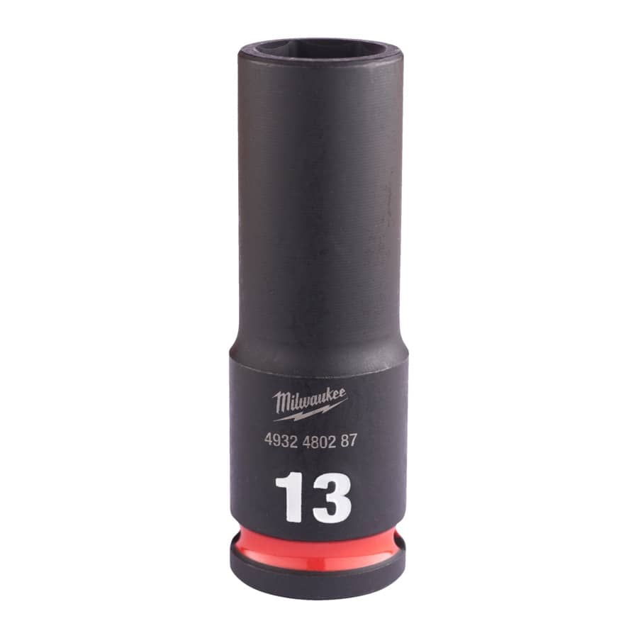 MILWAUKEE 13 x 65 mm SHOCKWAVE Schlagnuss 3/8" lang