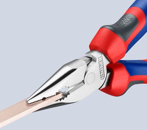 KNIPEX Spitzkombizange L.145mm verchr.Comfort-Griff verchr.KNIPEX