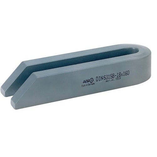 AMF Gabelspanneisen DIN 6315B Schlitz-B.26mm L.600mm f.Spannschraube M24 AMF