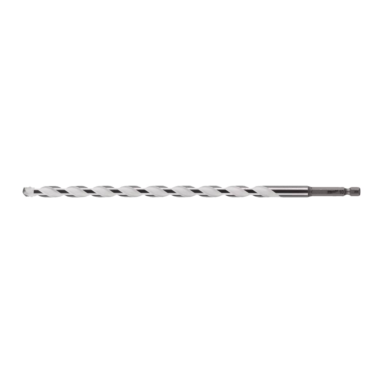 MILWAUKEE 10 x 260 mm SHOCKWAVE Multimaterial Bohrer 1/4" Hex