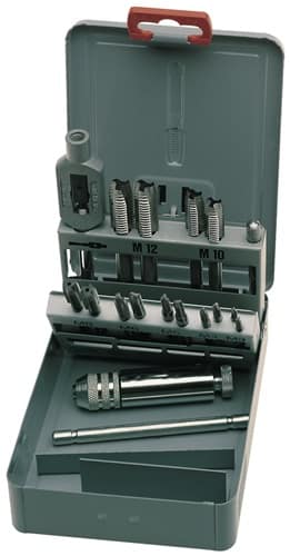 EXACT Gewindebohrersatz DIN 352 M3-M12 16tlg.HSS Metallkass.EXACT