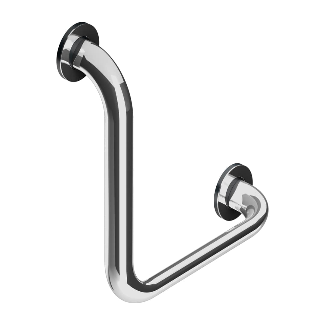 KWS Winkelgriff 90° 300x300x36/22 mm Edelstahl poliert