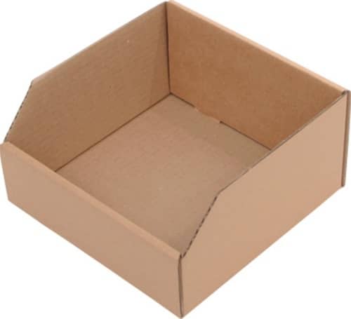 Regalkasten braun 1-wellige Pappe
