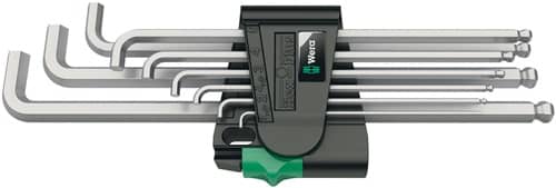 WERA Winkelschlüsselsatz 950 PKLS/9 SM SB Innen-6-kt 9tlg SW1,5/2/2,5/3/4/5/6/8/10mm