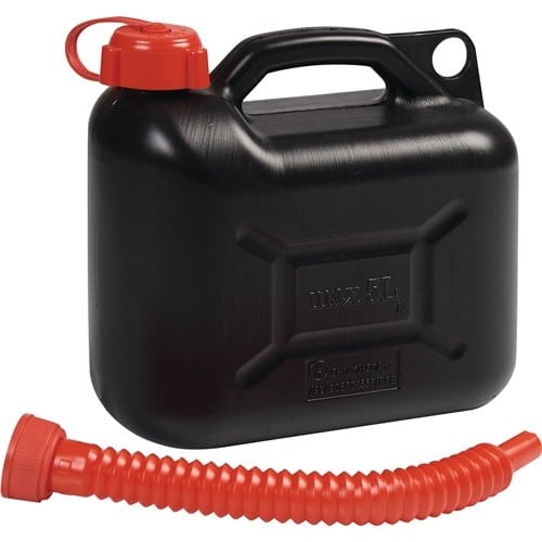 NOW Transportkraftstoffkanister Inh.5l schwarz HD-PE L265xB135xH270mm NOW