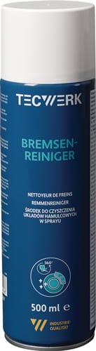 TECWERK Bremsenreiniger acetonhaltig 500ml Spraydose TECWERK