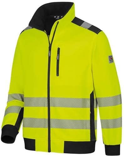 ELYSEE Warnschutz-Sweatjacke DEMINO Gr.M gelb/schwarz ELYSEE