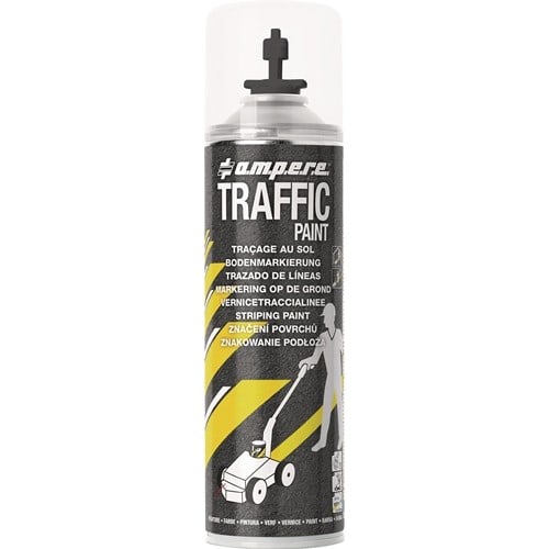 AMPERE Bodenmarkierspray TRAFFIC PAINT® 500ml schwarz AMPERE