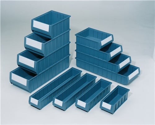 Regalkasten blau PP