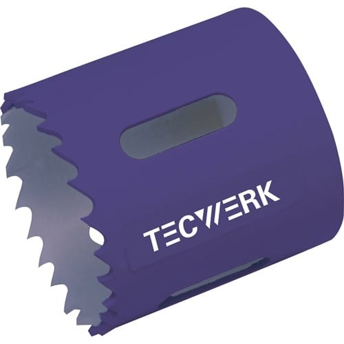 TECWERK Lochsäge D.51mm Schnitt-T.38mm HSS-Co8 o.Zub.TECWERK