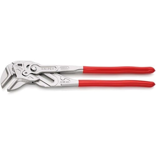KNIPEX Zangenschlüssel L.400mm Spann-W.85mm verchr.Ku.-Überzug KNIPEX