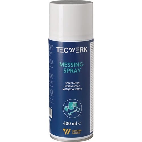 TECWERK Messingspray 400ml Spraydose TECWERK