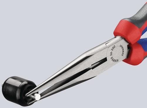 KNIPEX Flachrundzange L.200mm pol.ger.Comfort-Griff KNIPEX