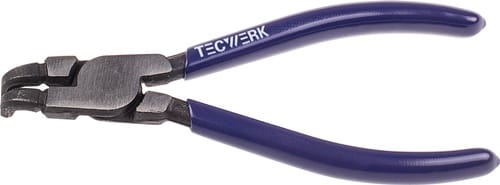 TECWERK Sicherungsringzange J 11 f.Bohrungen D.12-25mm pol.TECWERK