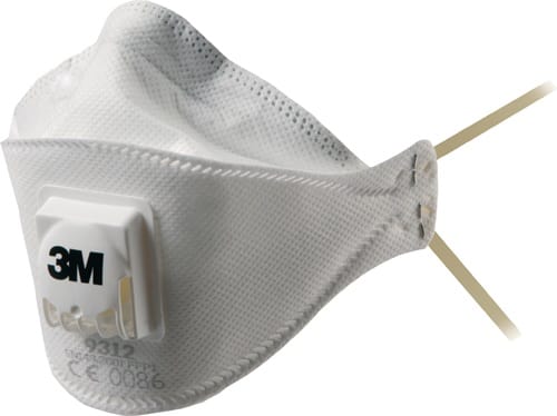 3M Atemschutzmaske Aura™ 9312+ FFP1/V NR D m.Ausatemventil,faltbar 3M