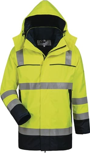 Multinorm-Parka Toivo gelb/marine ELYSEE