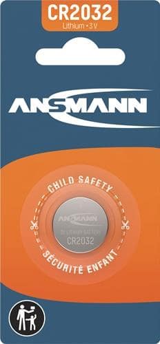 ANSMANN Knopfzelle 3 V 230 mAh CR2032 20x3,2mm 1 St./Bl.ANSMANN